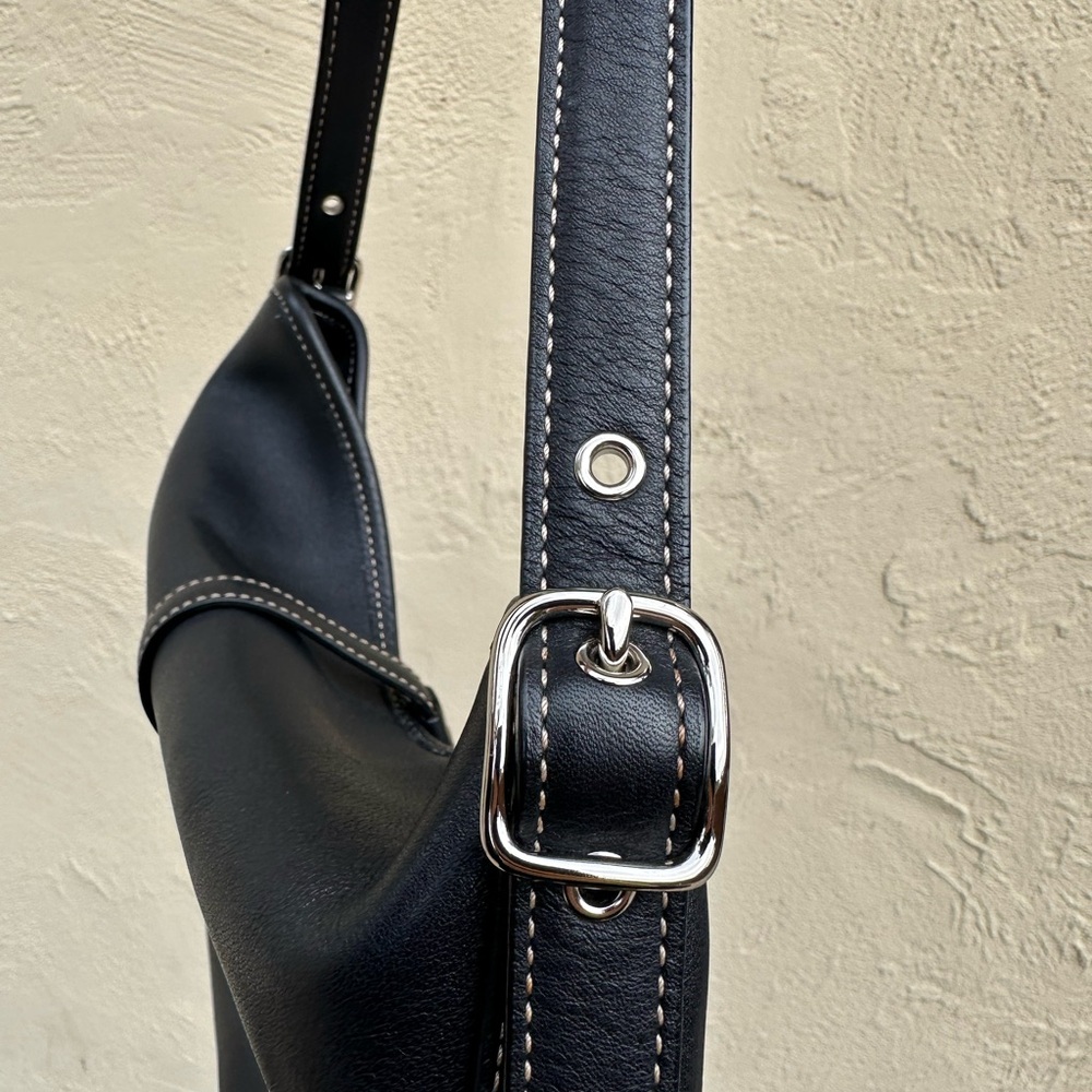🖤Vintage / Y2k Coach Hampton Clip Hobo Shoulder Bag 9266🖤 - Picture 7 of 11